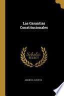 libro Las Garantias Constitucionales